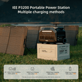 IEE P3200 Portable Power Station 3200W/2048Wh